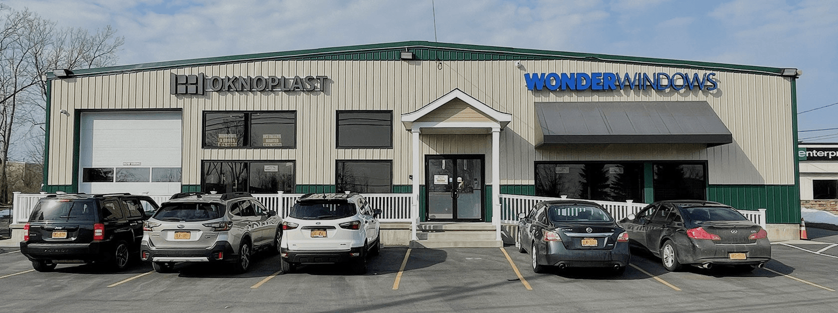 The Wonder Windows, Showers & Baths building.