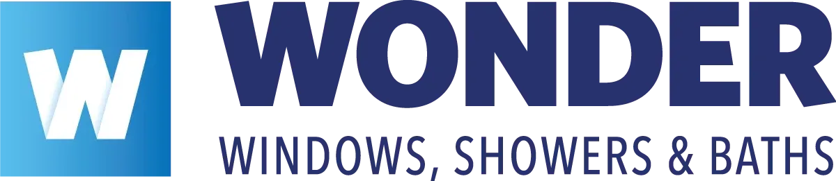 The logo for Wonder Windows, Showers & Baths.